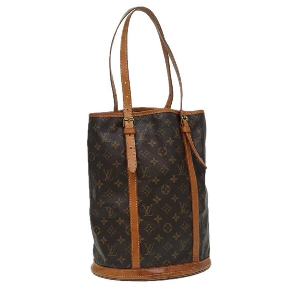 LOUIS VUITTON Monogram Bucket GM Shoulder Bag M42236 LV Auth 84789 - Picture 1 of 16